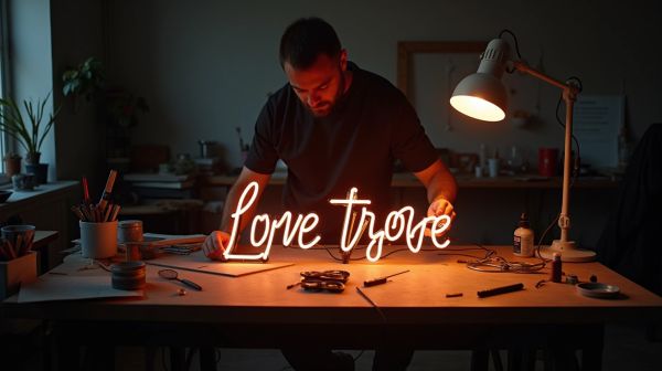 Créez votre néon personnalisé pour illuminer votre espace