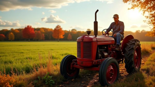 Labour d'automne au motoculteur : préparer la terre pour la saison suivante