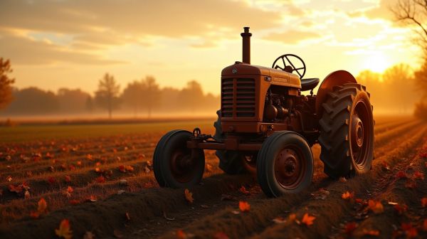 Labour d'automne au motoculteur : préparer la terre pour la saison suivante